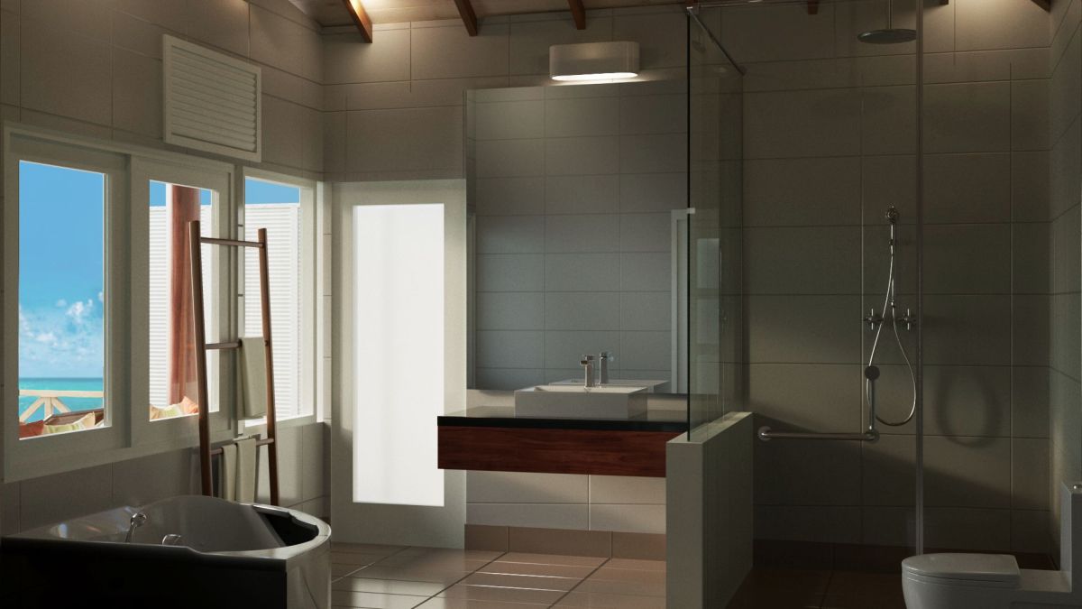 Víz feletti bungaló