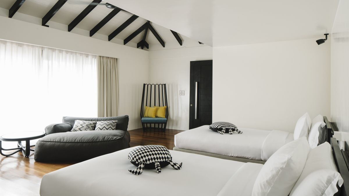 Kéthálós tengerparti bungaló