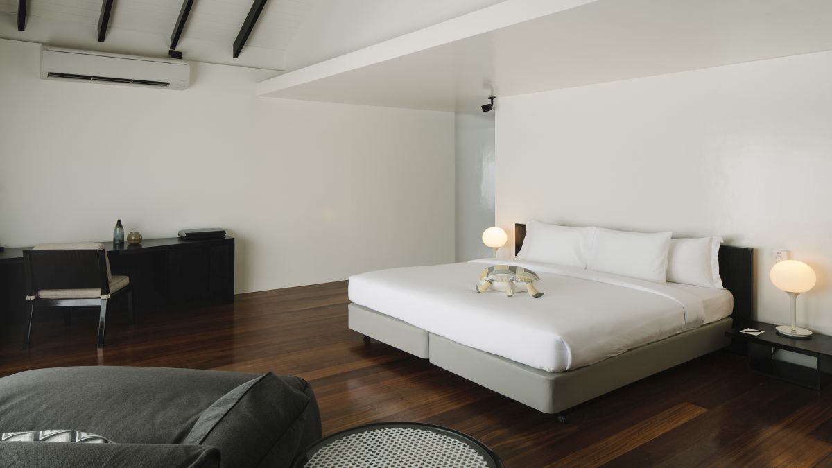 Kéthálós tengerparti bungaló