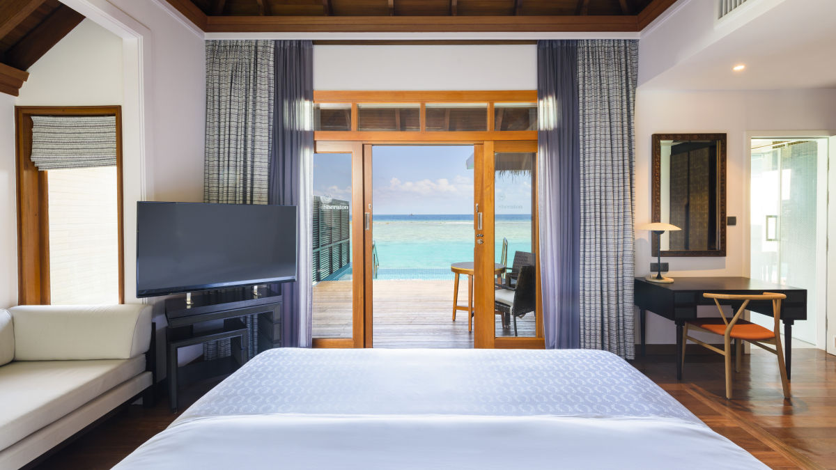 Víz feletti bungaló