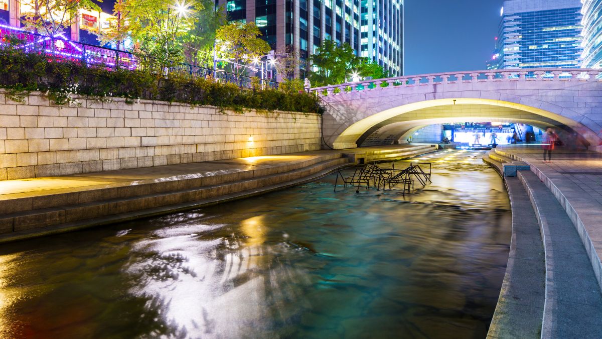 Cheonggyecheon patak
