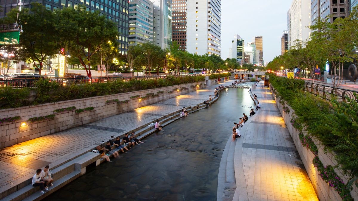 Cheonggyecheon patak