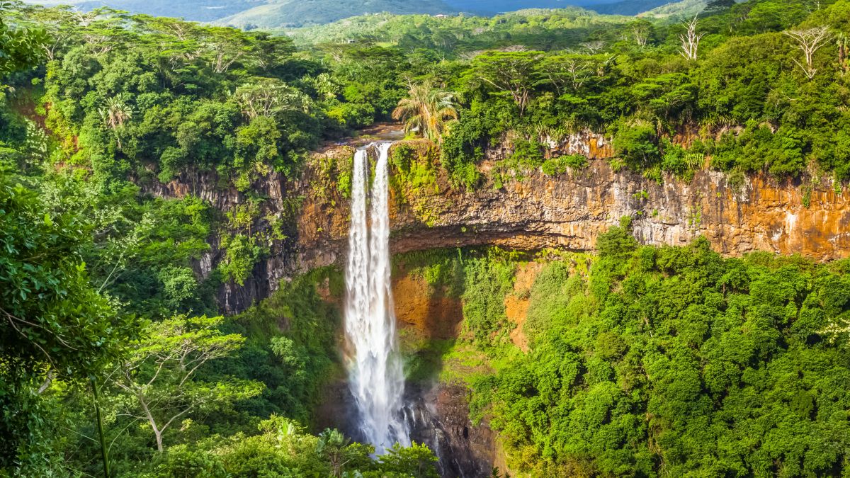Chamarel-vízesés